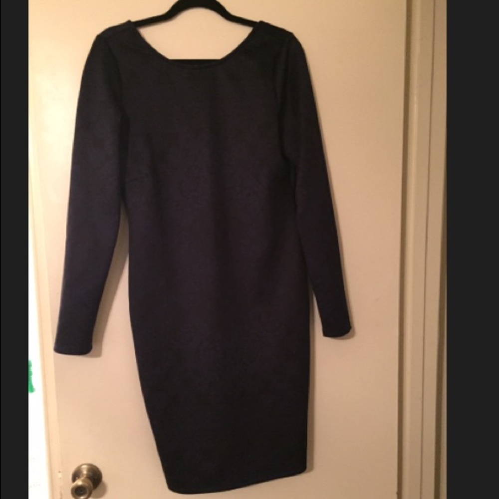 Kardashian Kollection XL Blue& Black Dress